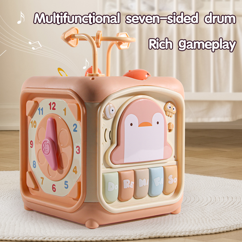 Kids Education Music - Kostka edukacyjna 7 w 1 z