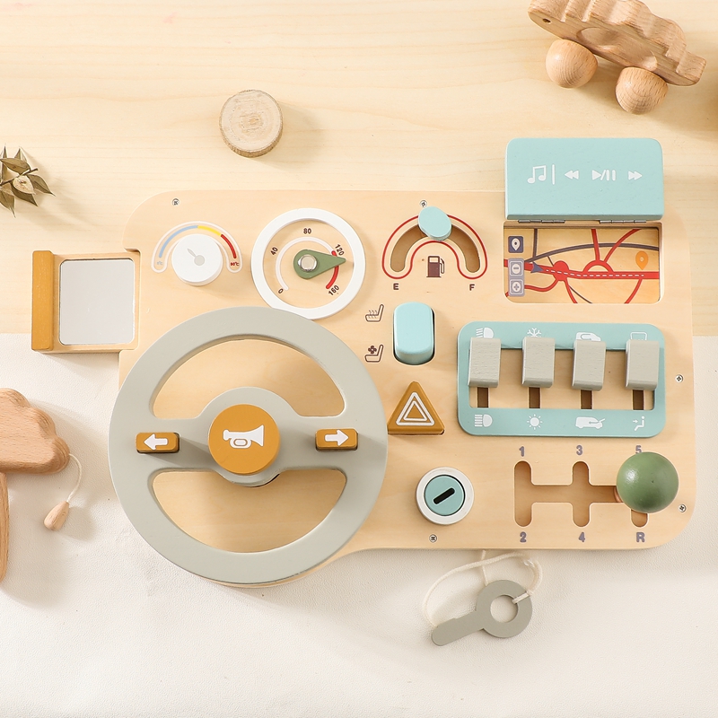 Kids Education Activities - Zabawki Montessori dla dzieci, tablica manipulacyjna