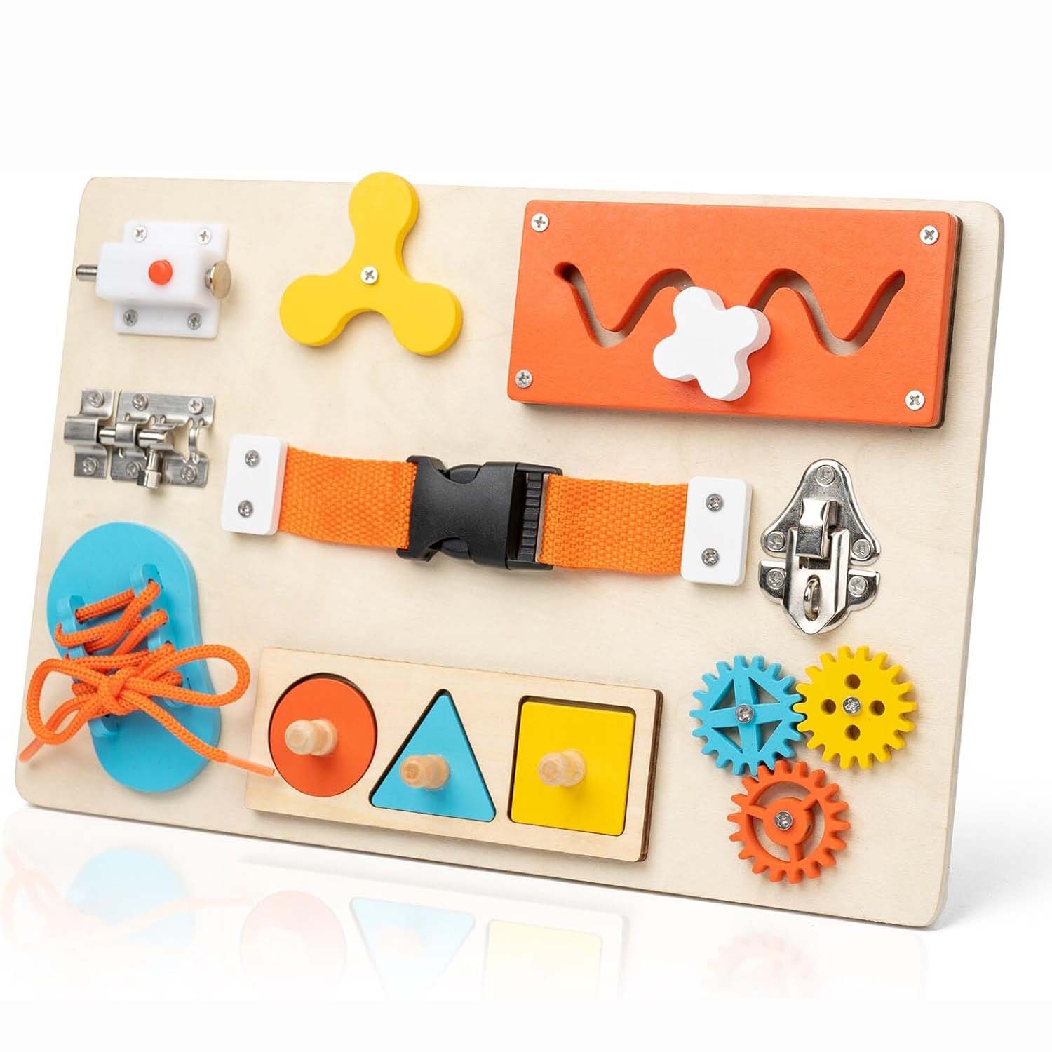 Kids Education Activities - Tablica Manipulacyjna Montessori dla Niemowląt i