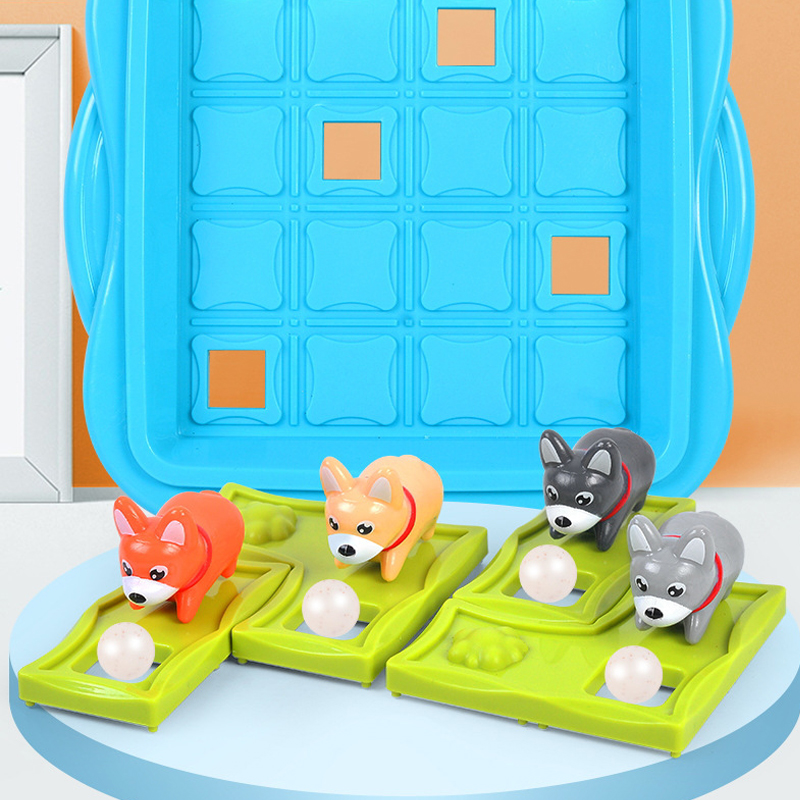 Gra planszowa Naughty Puppies  – Kids Education Board recenzja i cena