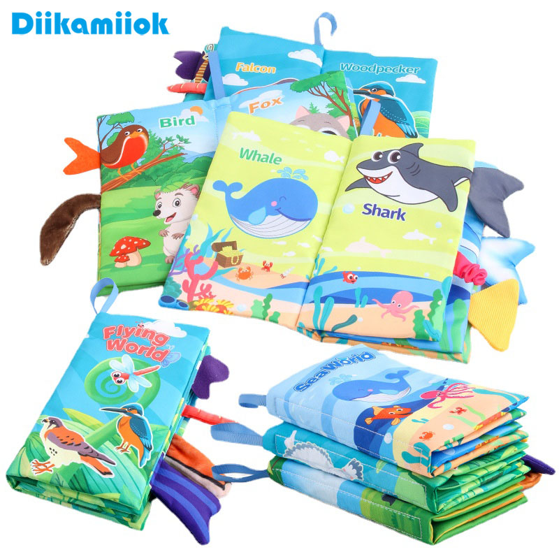 Nowe książki z tkaniny dla nie – Kids Early Education Books recenzja i cena