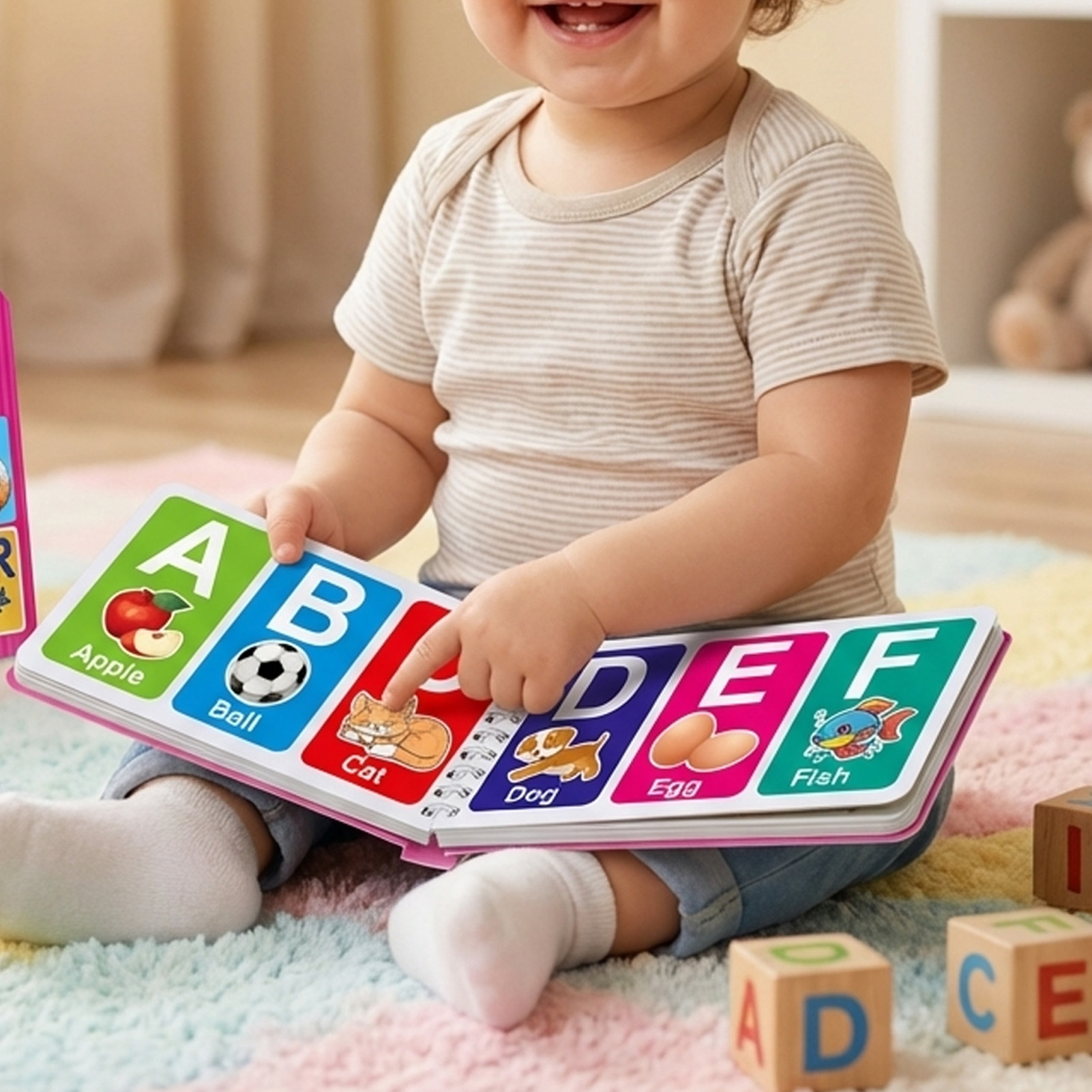 Karty edukacyjne dla najmłodsz – Kids Education Alphabet Numbers recenzja i cena
