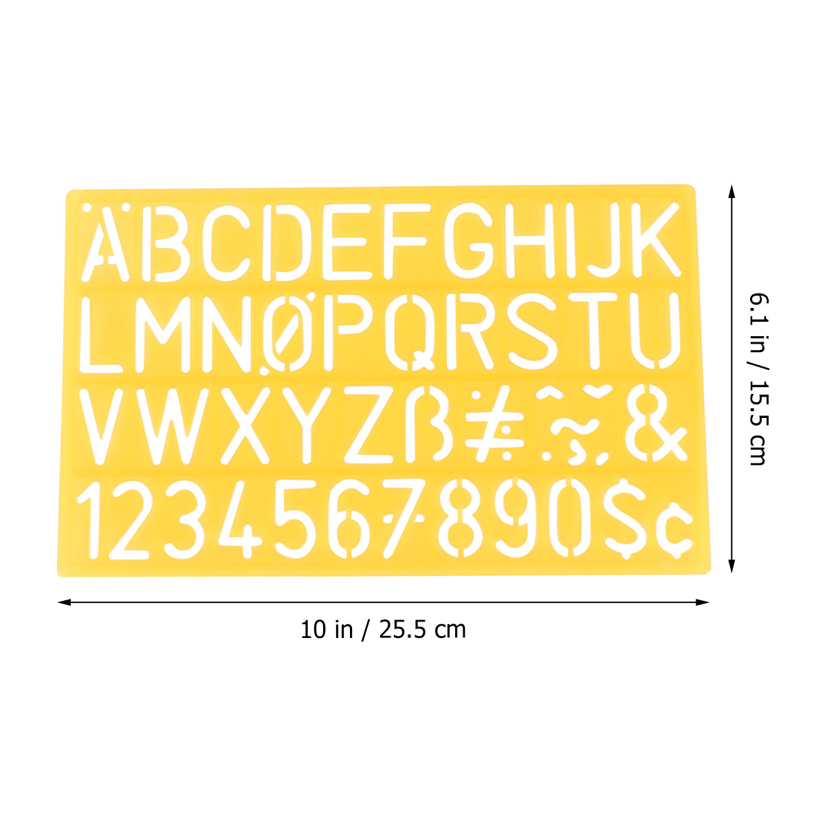 4 szt. Plastikowe linijki do g – Kids Education Alphabet Numbers recenzja i cena