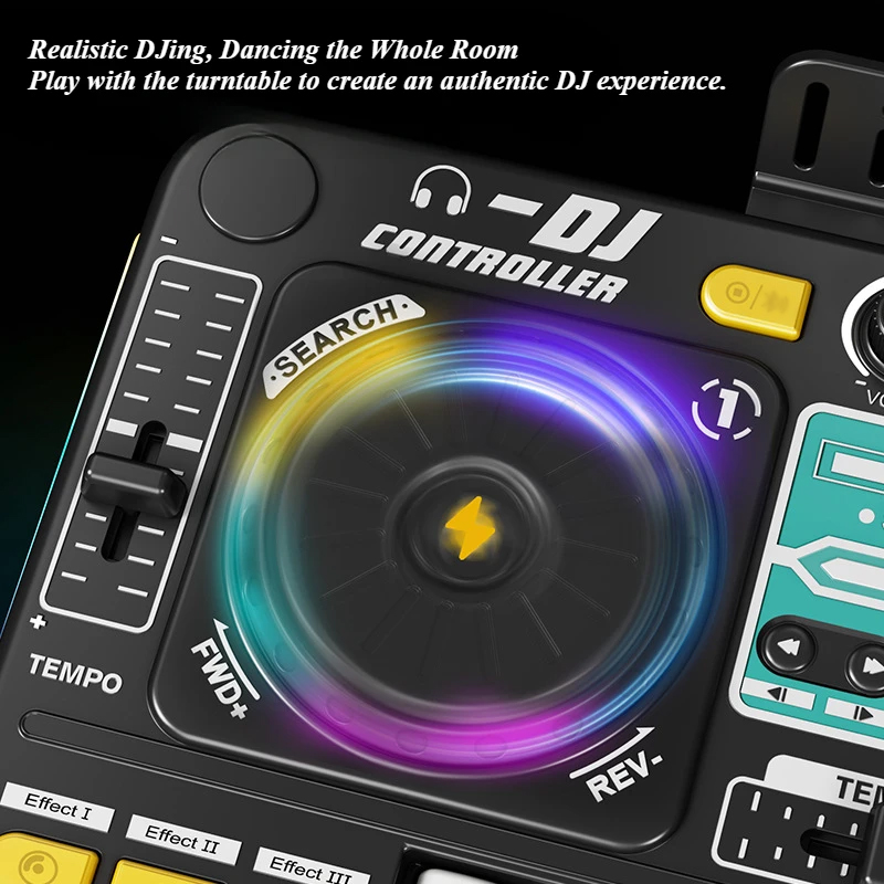 Mikser DJ dla dzieci z mikrofo – Kids Education Games App recenzja i cena