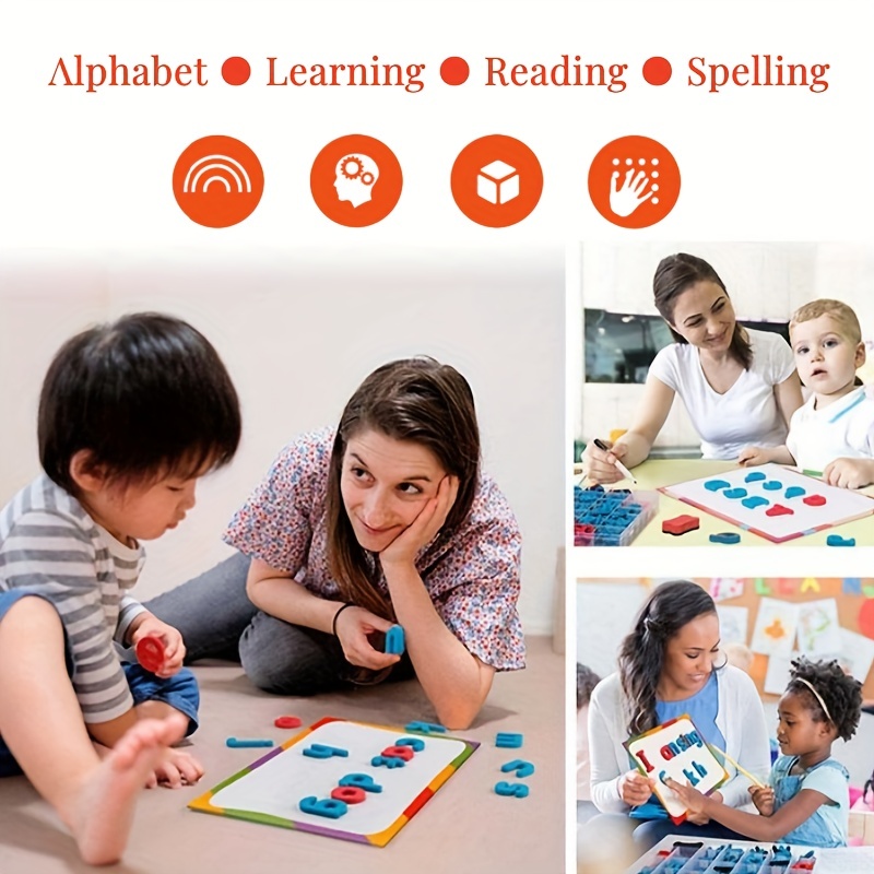 Czerwone i niebieskie angielsk – Kids Education Alphabet Numbers recenzja i cena