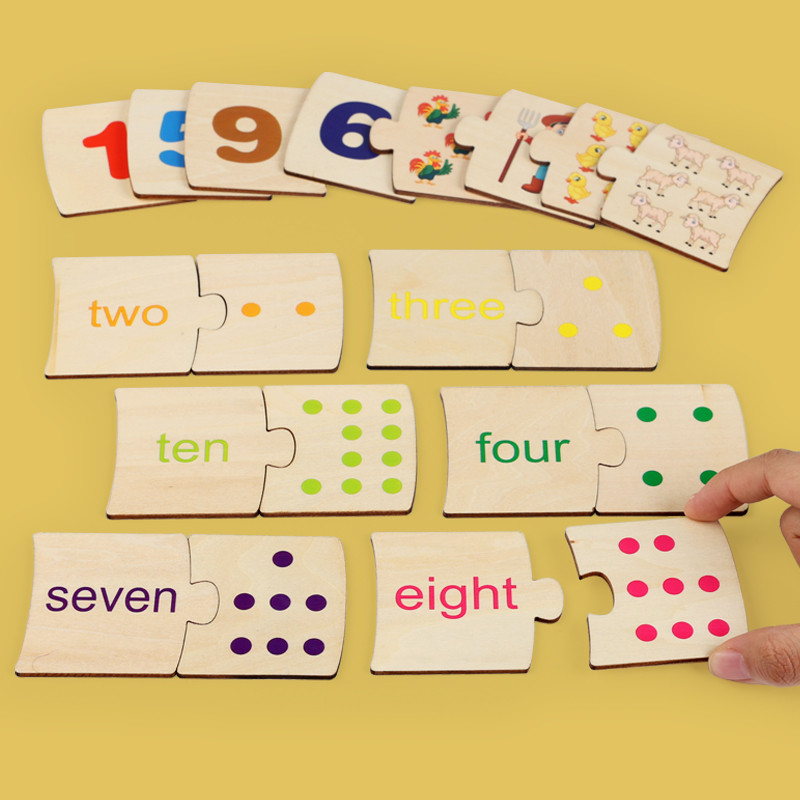 Drewniane puzzle dla dzieci z  – Kids Education Board recenzja i cena