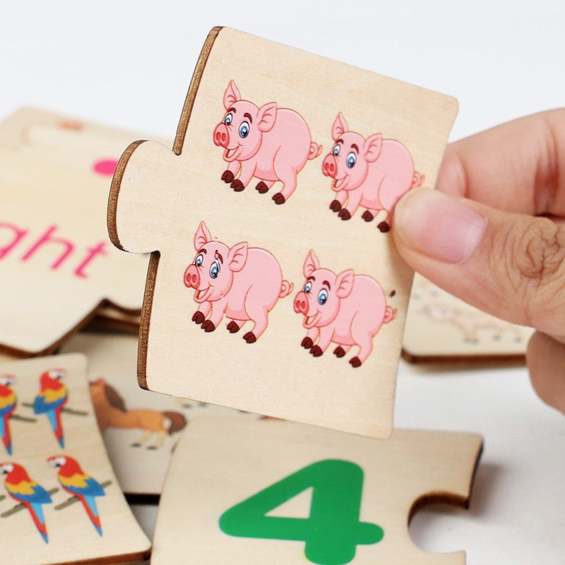 Drewniane puzzle dla dzieci z  – Kids Education Board recenzja i cena