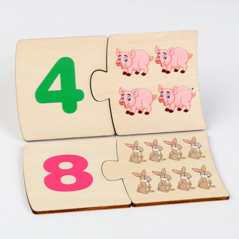 Drewniane puzzle dla dzieci z  – Kids Education Board recenzja i cena
