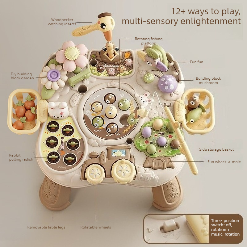 Wielofunkcyjny stolik do zabaw – Kids Education Music recenzja i cena