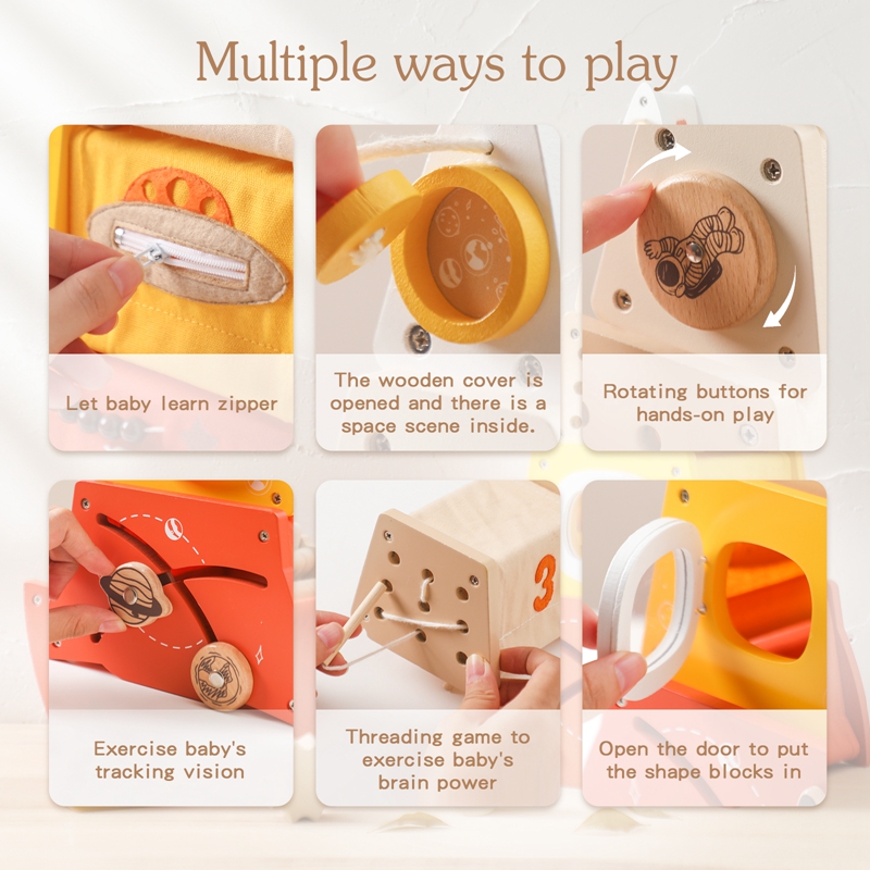 Drewniane zabawki Montessori d – Kids Education Music recenzja i cena