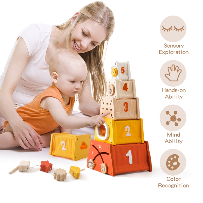 Drewniane zabawki Montessori d – Kids Education Music recenzja i cena
